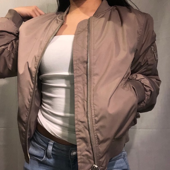 Zip-Up Bomber Jacket - Picture 3 of 4